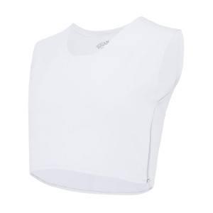 Binder Sport white with a sewn-in side zipper