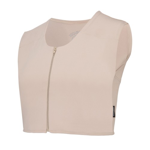 Binder Sport beige with middle sewn-in zipper