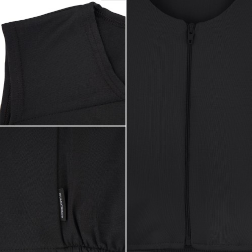 Binder Sport black with middle sewn-in zipper
