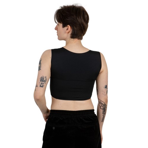 Binder Sport black with middle sewn-in zipper