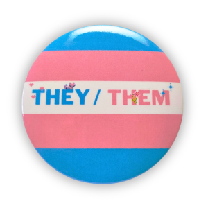 They/Them Pin