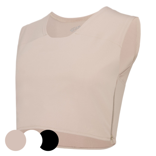 Binder with a Sewn-in Side Zipper