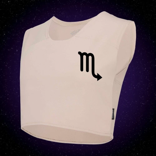 Binder with Scorpio motif – designed for trans and nonbinary users