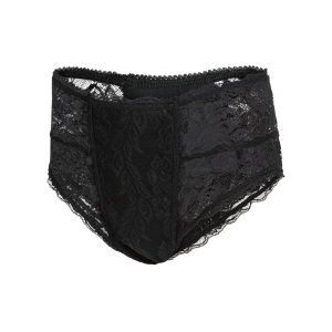Gaff Valentines - Black Lace Panties