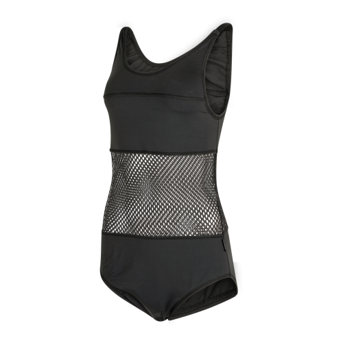 Swimsuit for transgender women shown on invisible mannequin